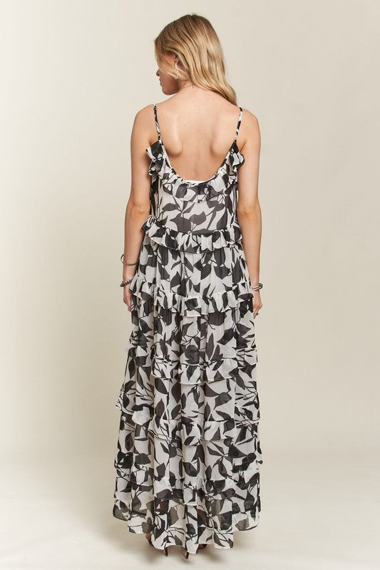 The Cunning Charm: Ruffled Cami Dress